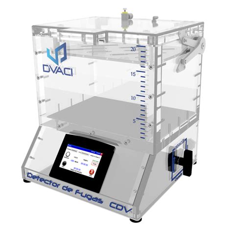 test seal leak vacuum chamber|cdv leak detector.